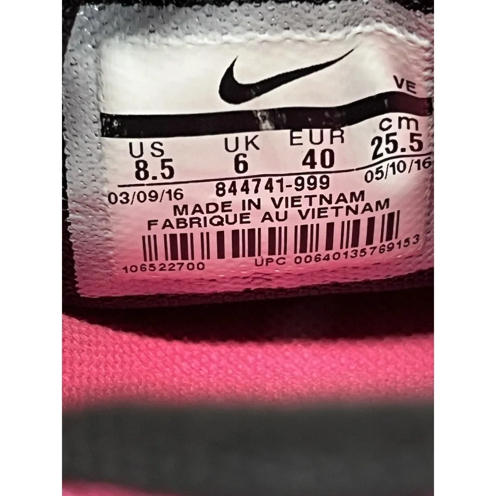 Nike Flex 2016 Run Running Shoes 844741-999 Women's‎ Size 8.5 Sneakers